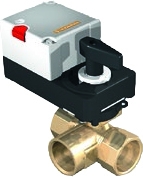 Actuador de compuerta con válvula de 3 vías 227C-024-05-BOLB152K5B