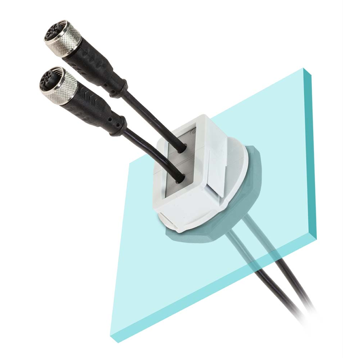 Pasamuros partido para cables OSF40B