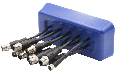 Pasamuros partido para cables conectorizados para industria alimentaria DES 24 CLEAN