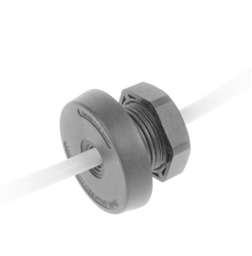 pasamuros de goma con doble membrana DES-PDMU 32G