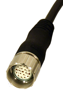 Cable CJ 10 con conector recto M23, 10 m