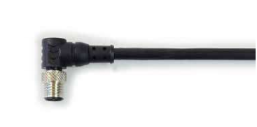 Cable con conector macho M12 – 5 m
