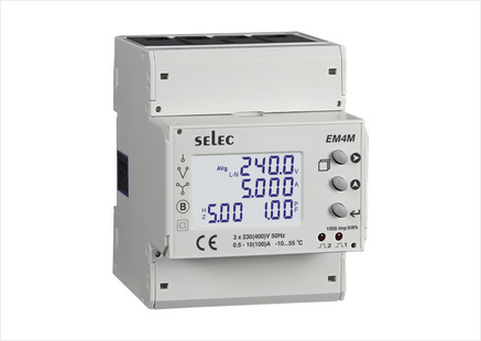 Medidor multifunción EM4M-3P-C-100A-CE