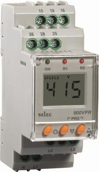 Relé de vigilancia de tensión 900VPR-2-280/600-CE-RoHS