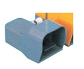 Pedal de seguridad con cubierta de aluminio EFT10GE-V0-M
