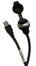 pasamuros de panel EBB3-USB 3.0 A/A 3 m