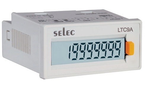 contador de horas de servicio y contador de ciclos con pantalla LCD LTC9A