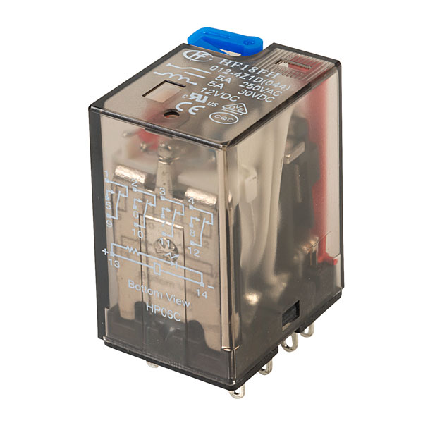industrial 4 polos Relé HF18FH/A230-4Z1D