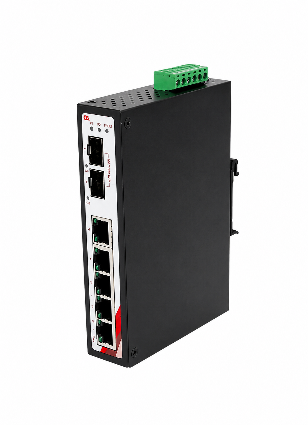 Switch Ethernet industrial de 7 puertos EGU-0702-SFP-T