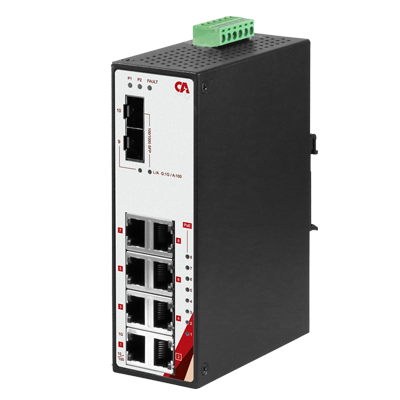 Switch Ethernet industrial de 8 puertos PGU-1002-SFP-24