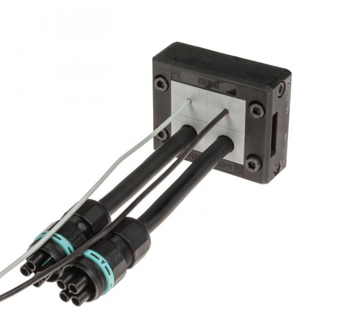 Pasamuros dividido de marco para cable DES L2A