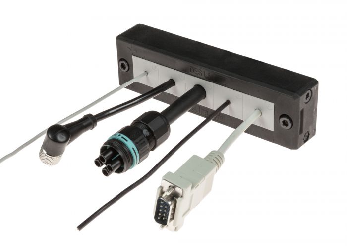 Pasamuros partido para cables conectorizados DES L5