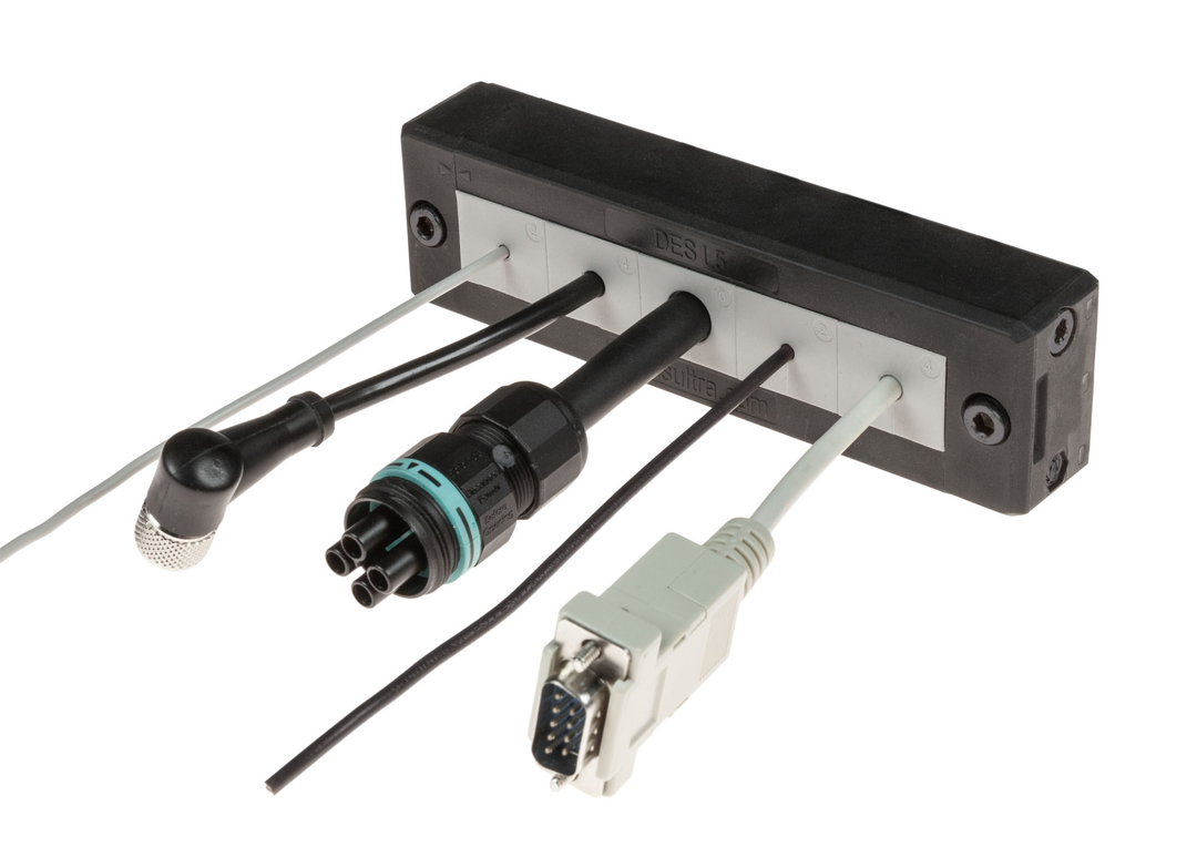 Pasamuros partido para cables conectorizados DES L5A