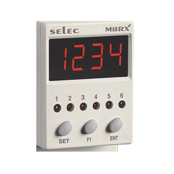 indicador de segmentos para modular PLC MIBRX-2M