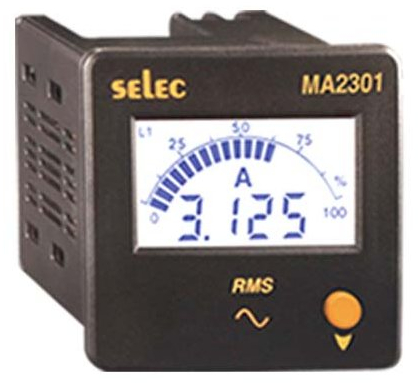 Amperímetro digital MA2301-230V-CE