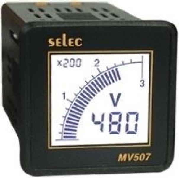Voltímetro digital MV507-CU
