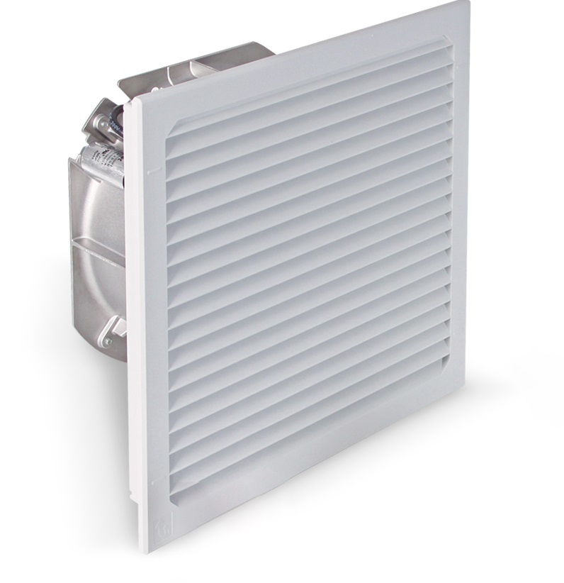 Ventilador con filtro para armario eléctrico LV 100 230 V AC